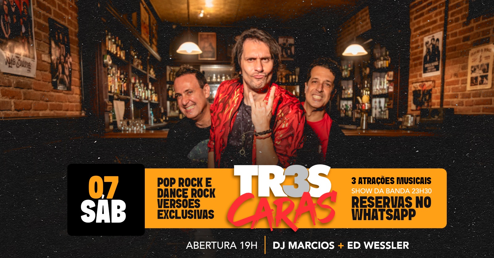 Banda TRES CARAS - Balneário Camboriú, SC