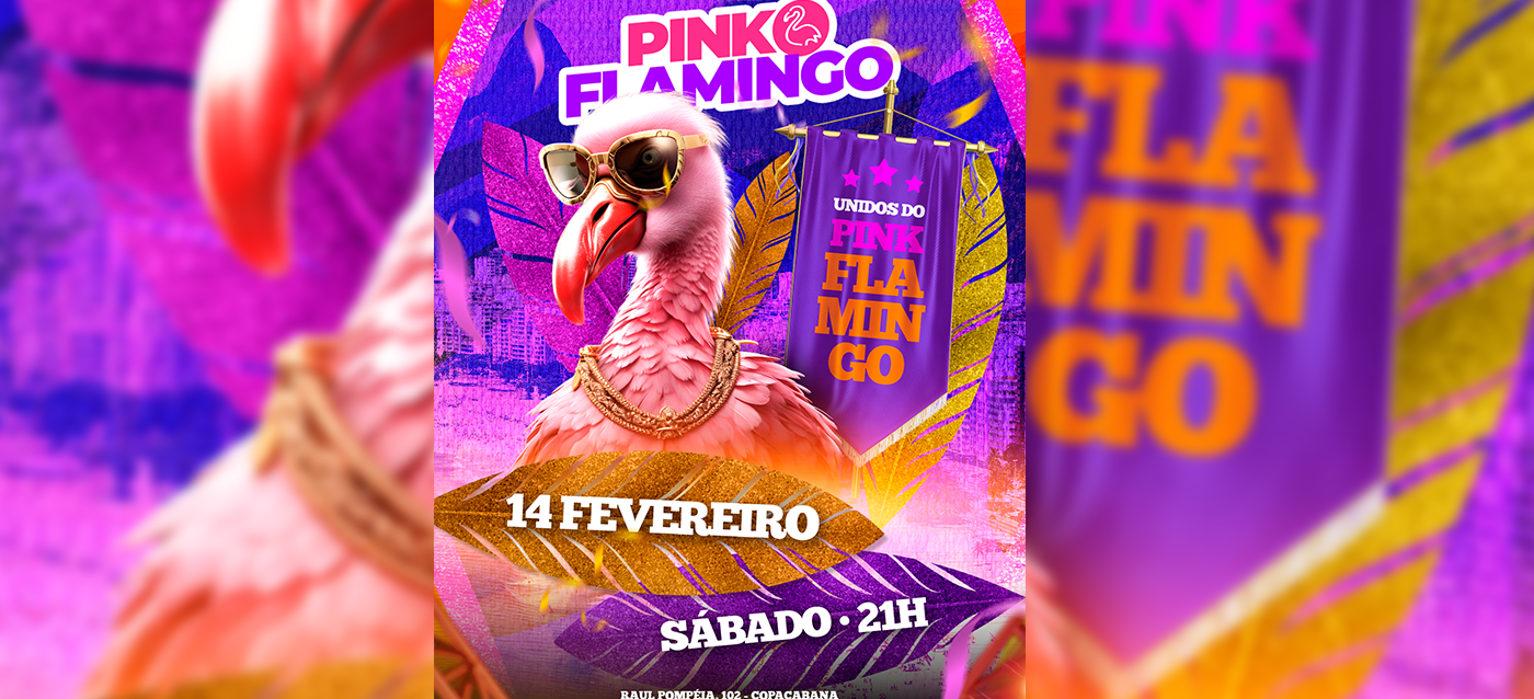 Pink Flamingo Carnaval 2026 | Unidos do Pink |Sábado 14 de Fevereiro