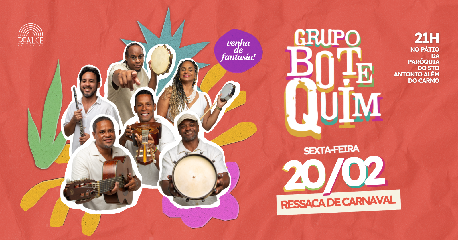 Roda de Samba do Grupo Botequim - Edição de fevereiro - Salvador, BA
