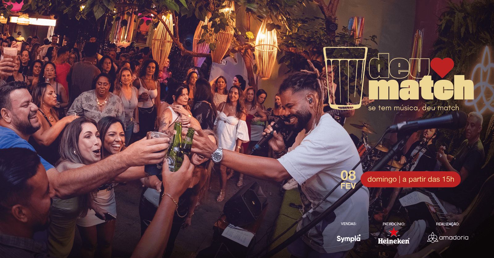 Deu Match: pagode retrô e brasilidades na Amadoria - Especial Niver do Theus - Belo Horizonte, MG