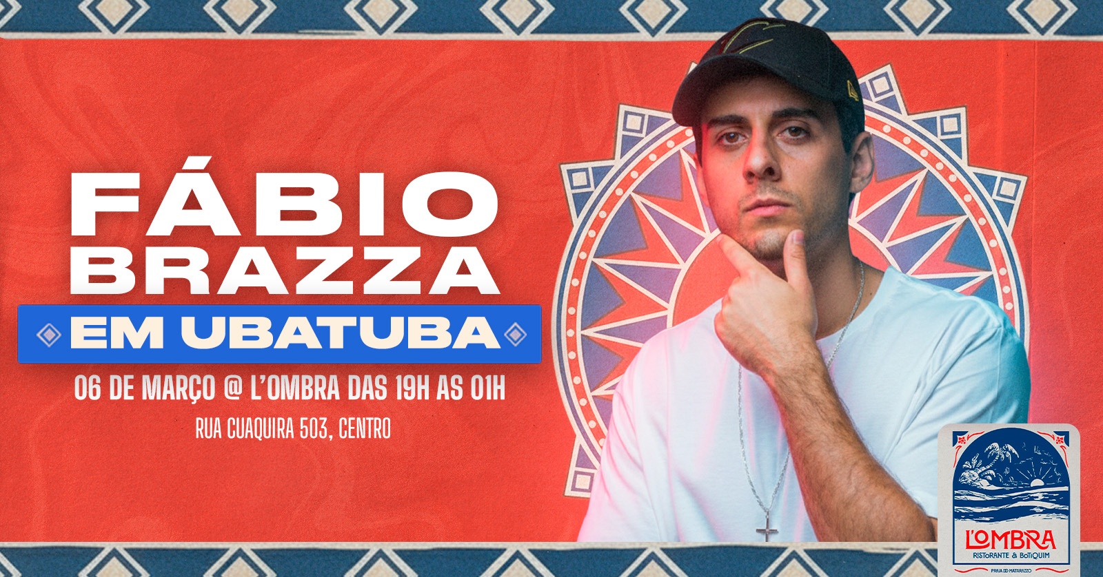 Fábio Brazza em Ubatuba!