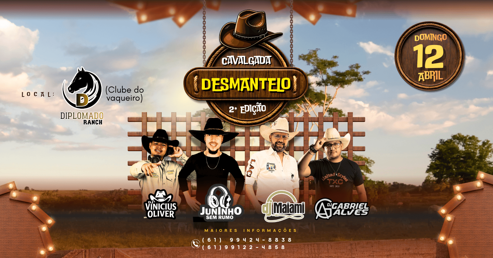 CAVALGADA DESMANTELO 2 edição - Brasília, DF