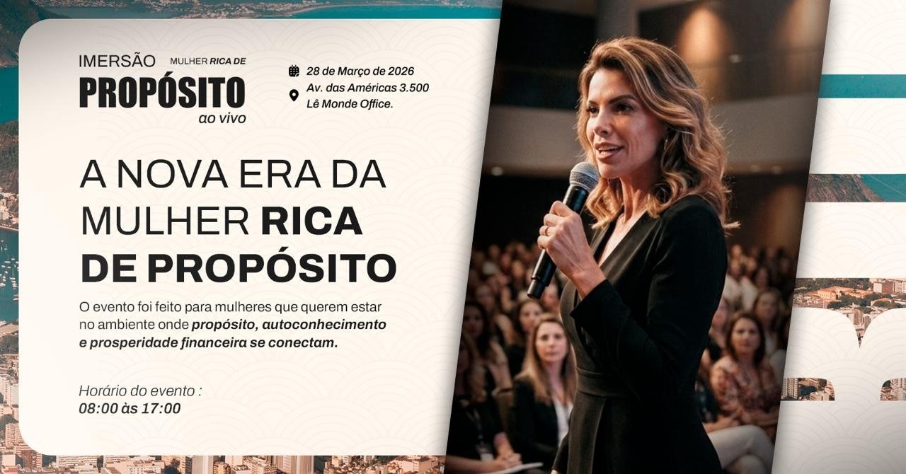 MULHER RICA DE PROPÓSITO| MRP 2026