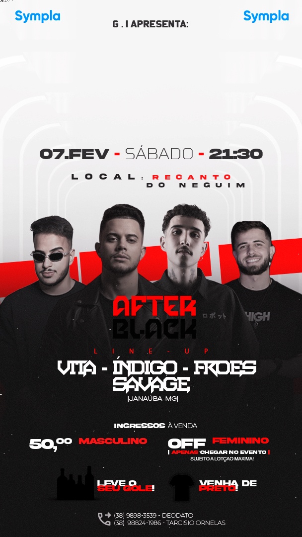 AFTER BLACK! - Montes Claros, MG