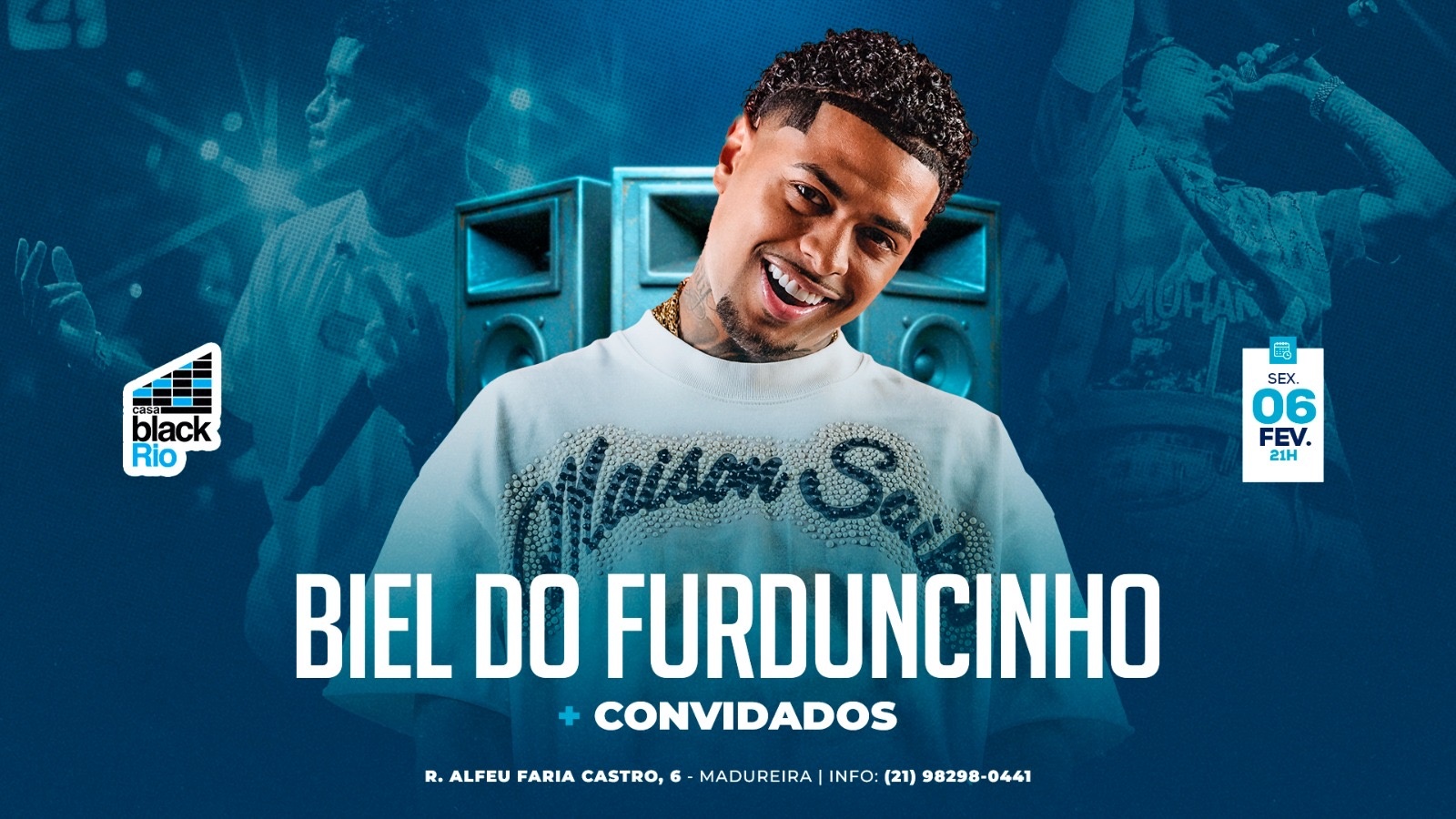 FURDUNCIN : BIEL DO FUNDUNCINHO E CONVIDADOS ::: FUNK BRASIL + HIP HOP + AFROFUNK + AFROBEATS - Rio de Janeiro, RJ