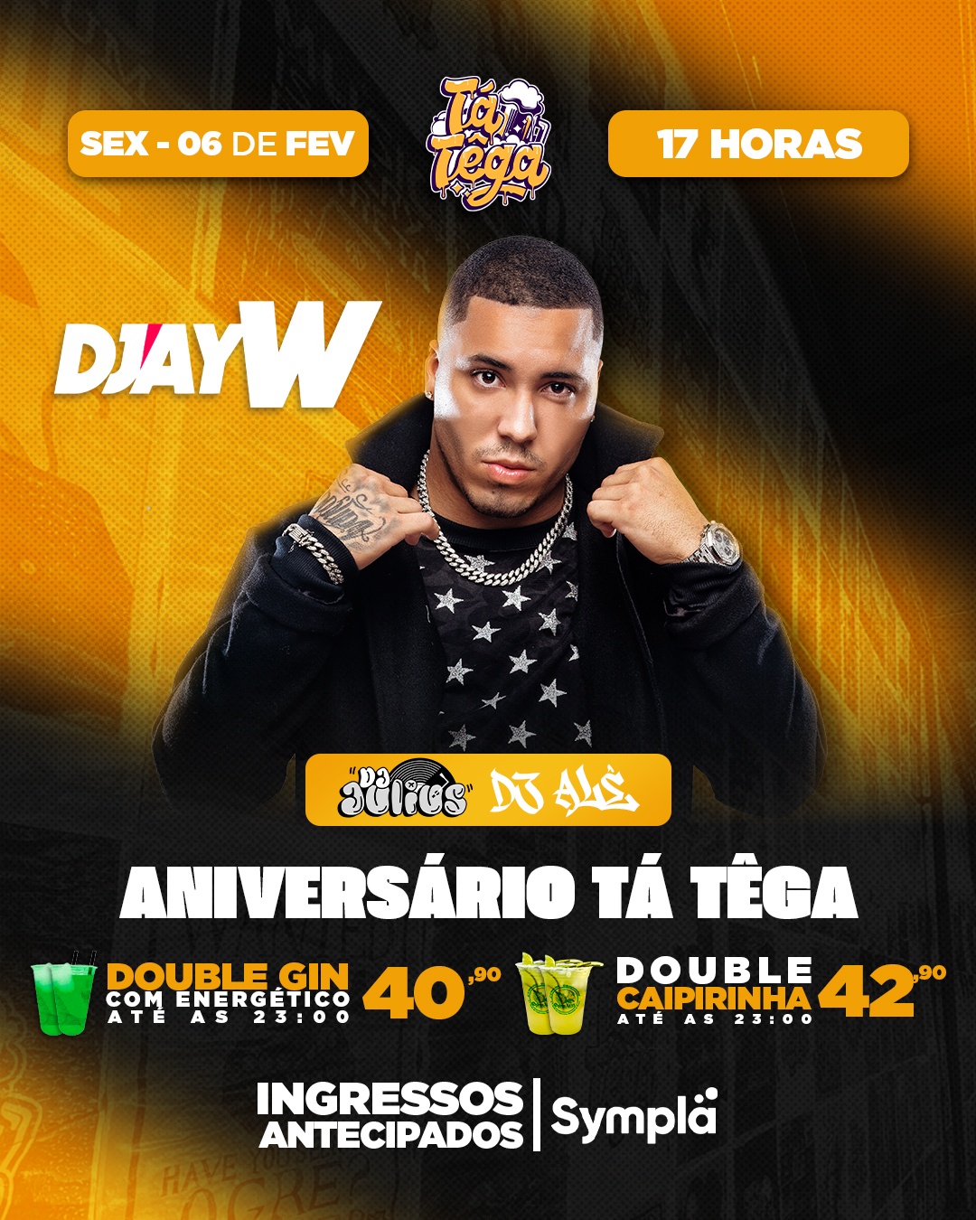 Aniversário TáTêga - Djay W - Guarulhos, SP
