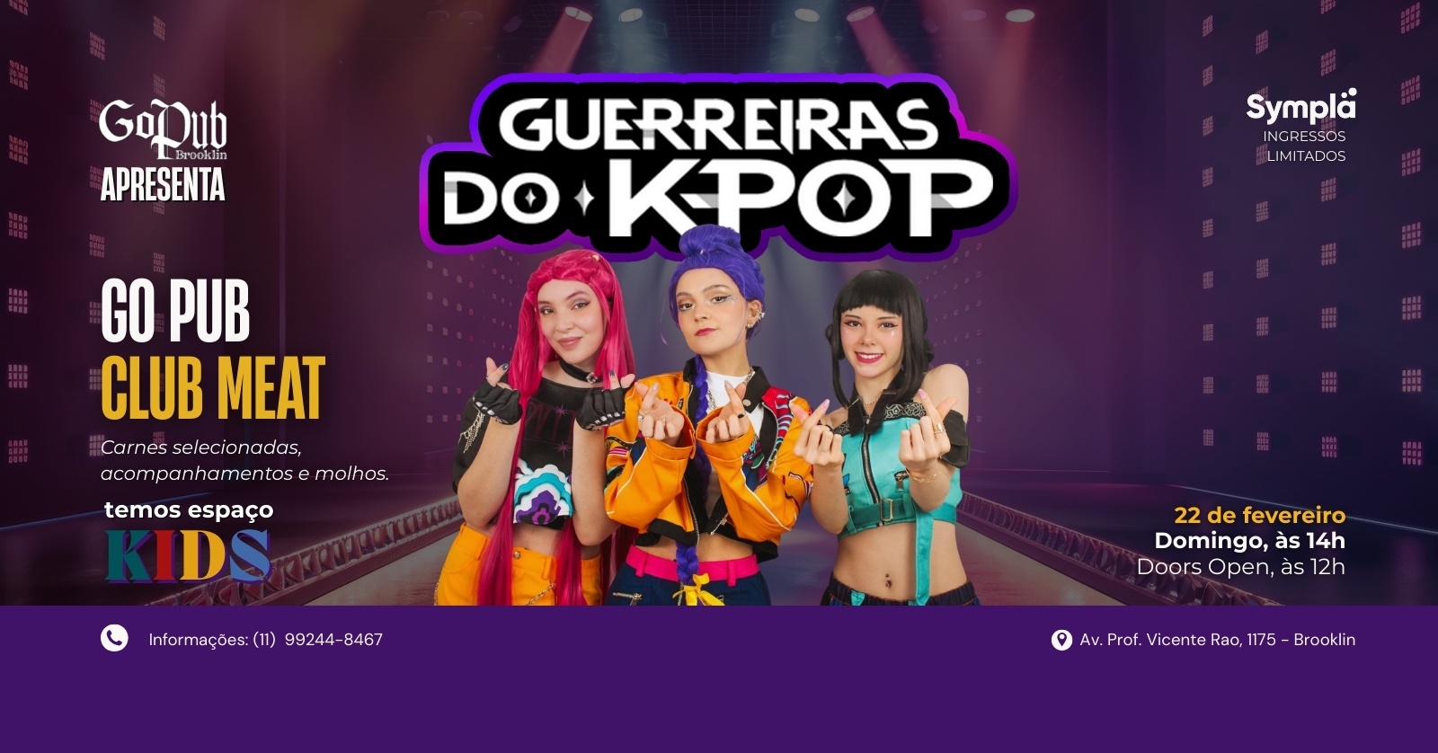 Guerreiras do K-Pop - 22/02/26 - 14h - São Paulo, SP