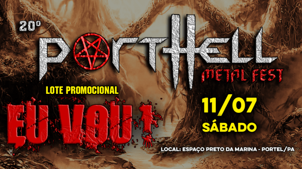 Imagem do evento 20º PORTHELL METAL FEST