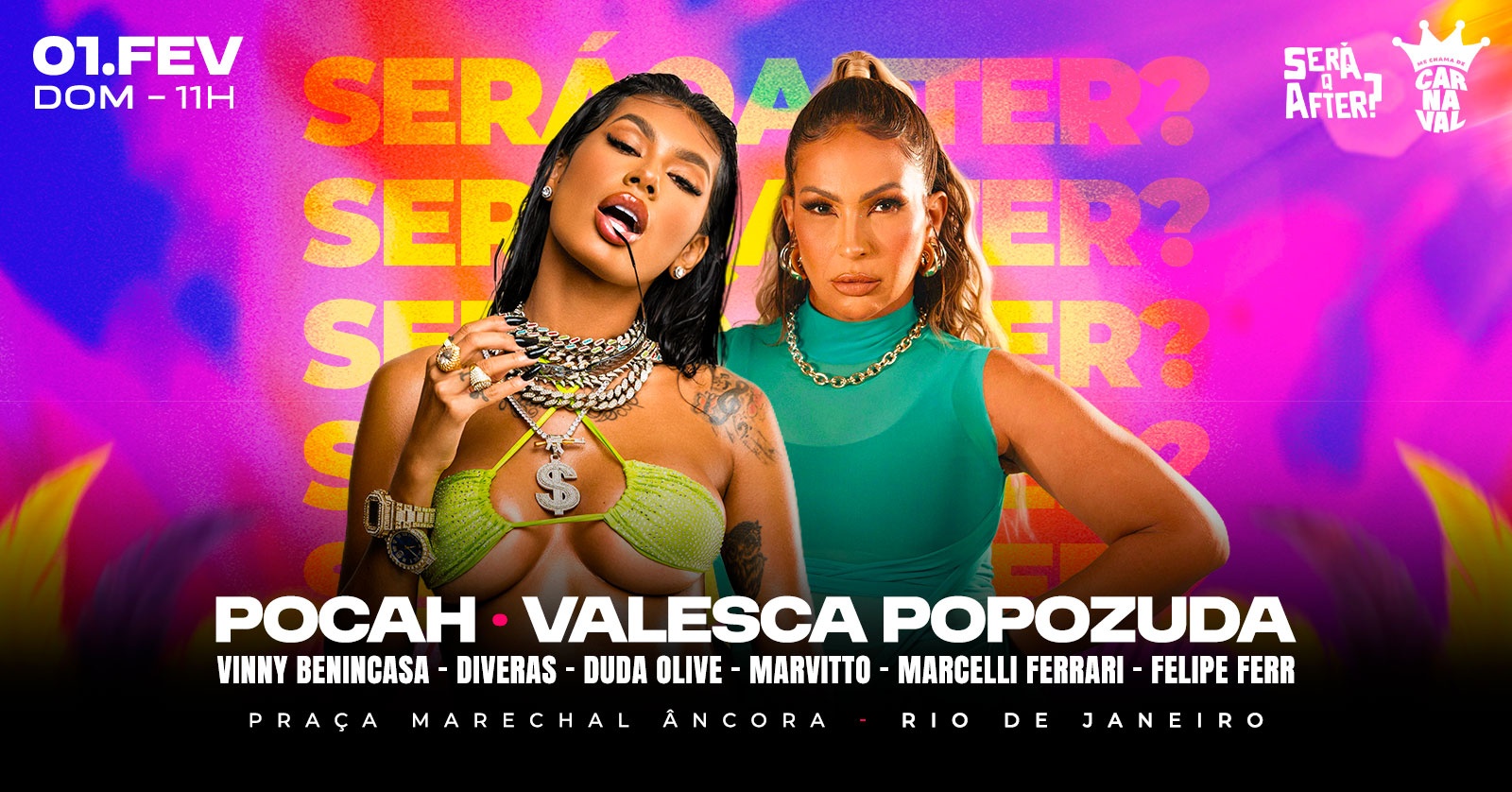 SERÁQABRE? + ME CHAMA DE CARNAVAL