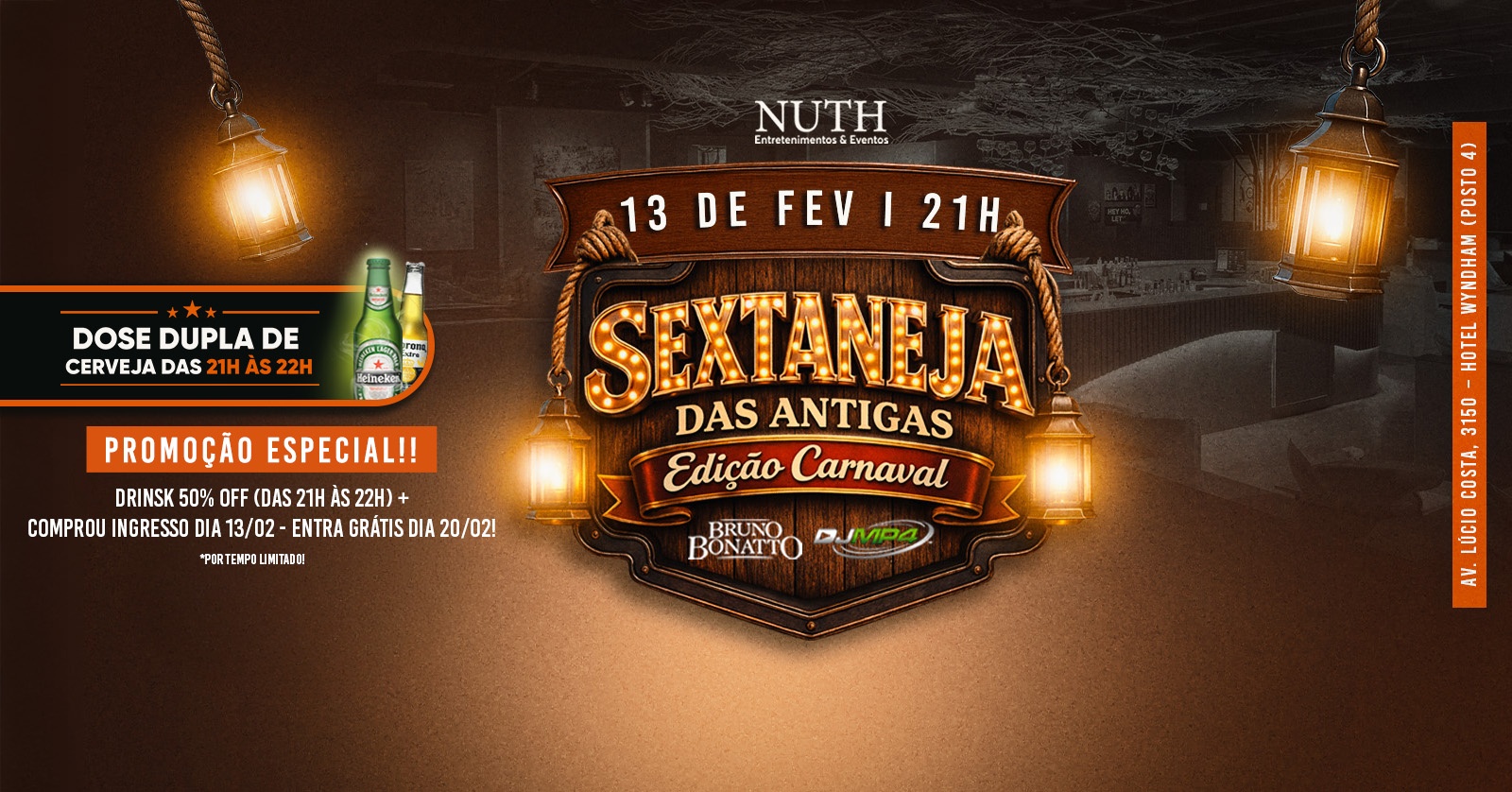 SEXTANEJA DA NUTH - Rio de Janeiro, RJ