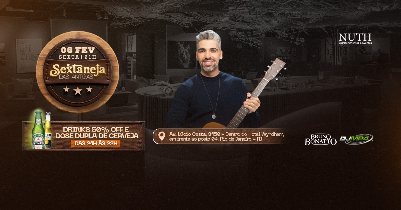 SEXTANEJA DA NUTH - Rio de Janeiro, RJ