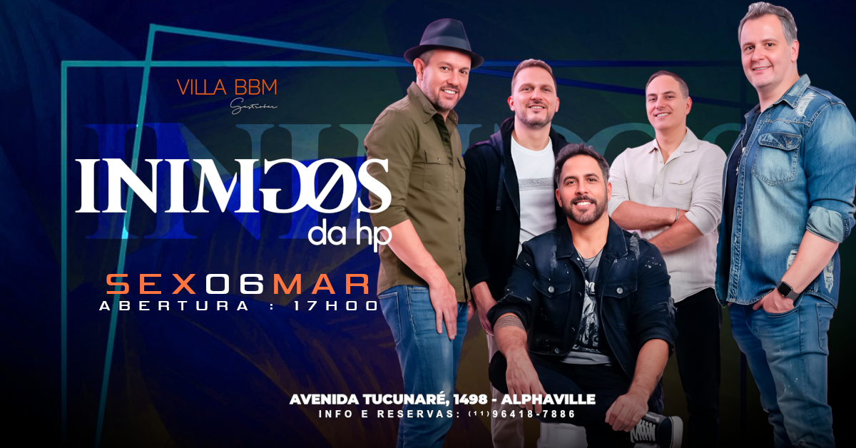 INIMIGOS DA HP - Barueri, SP