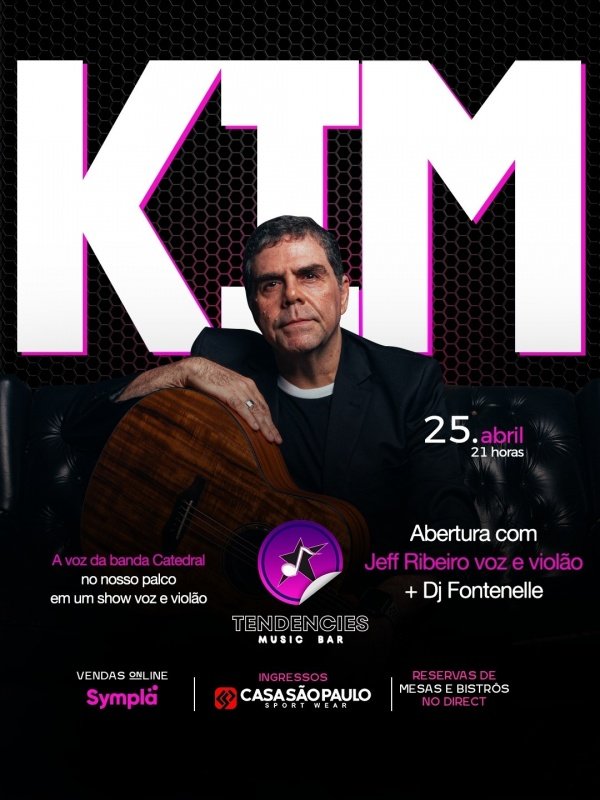 Imagem do evento KIM CATEDRAL + + JEFF RIBEIRO + DJ FONTENELLE