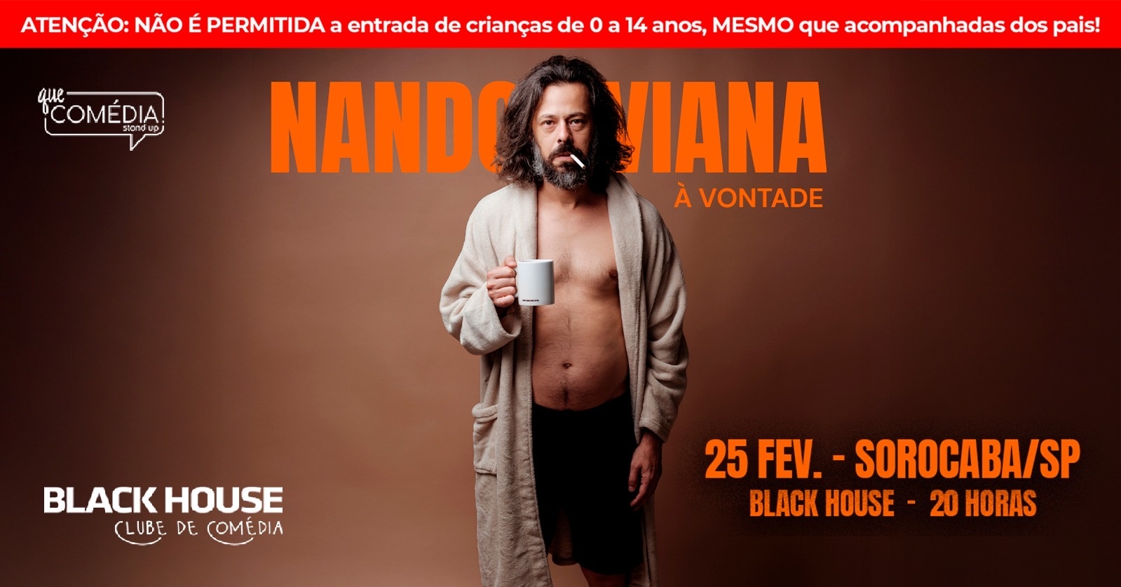 Nando Viana em Sorocaba - Stand Up Comedy
