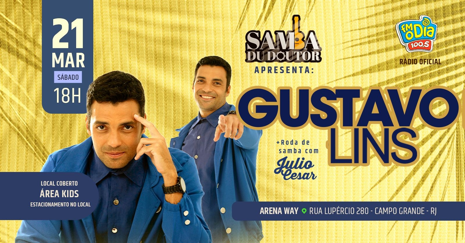 Samba Du Doutor - GUSTAVO LINS - Rio de Janeiro, RJ