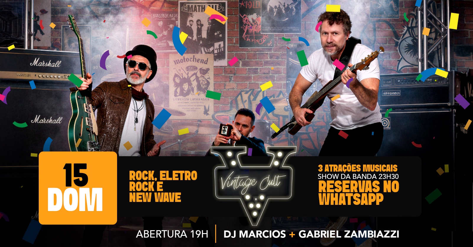 Banda VINTAGE CULT (CARNAROCK) - Balneário Camboriú, SC