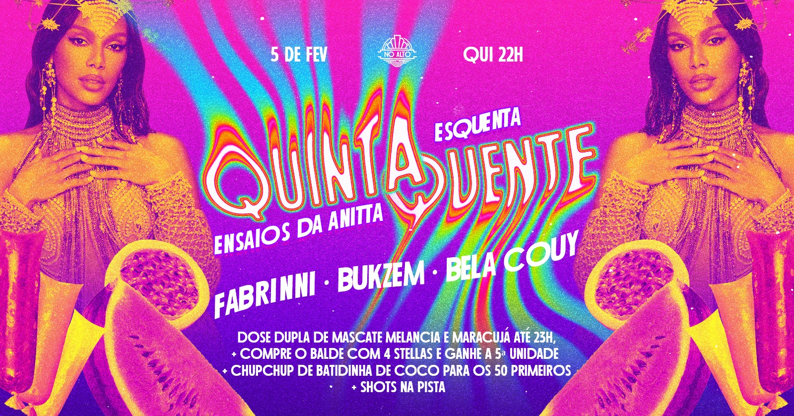 QUINTA QUENTE esquenta Ensaios Da Anitta - Belo Horizonte, MG