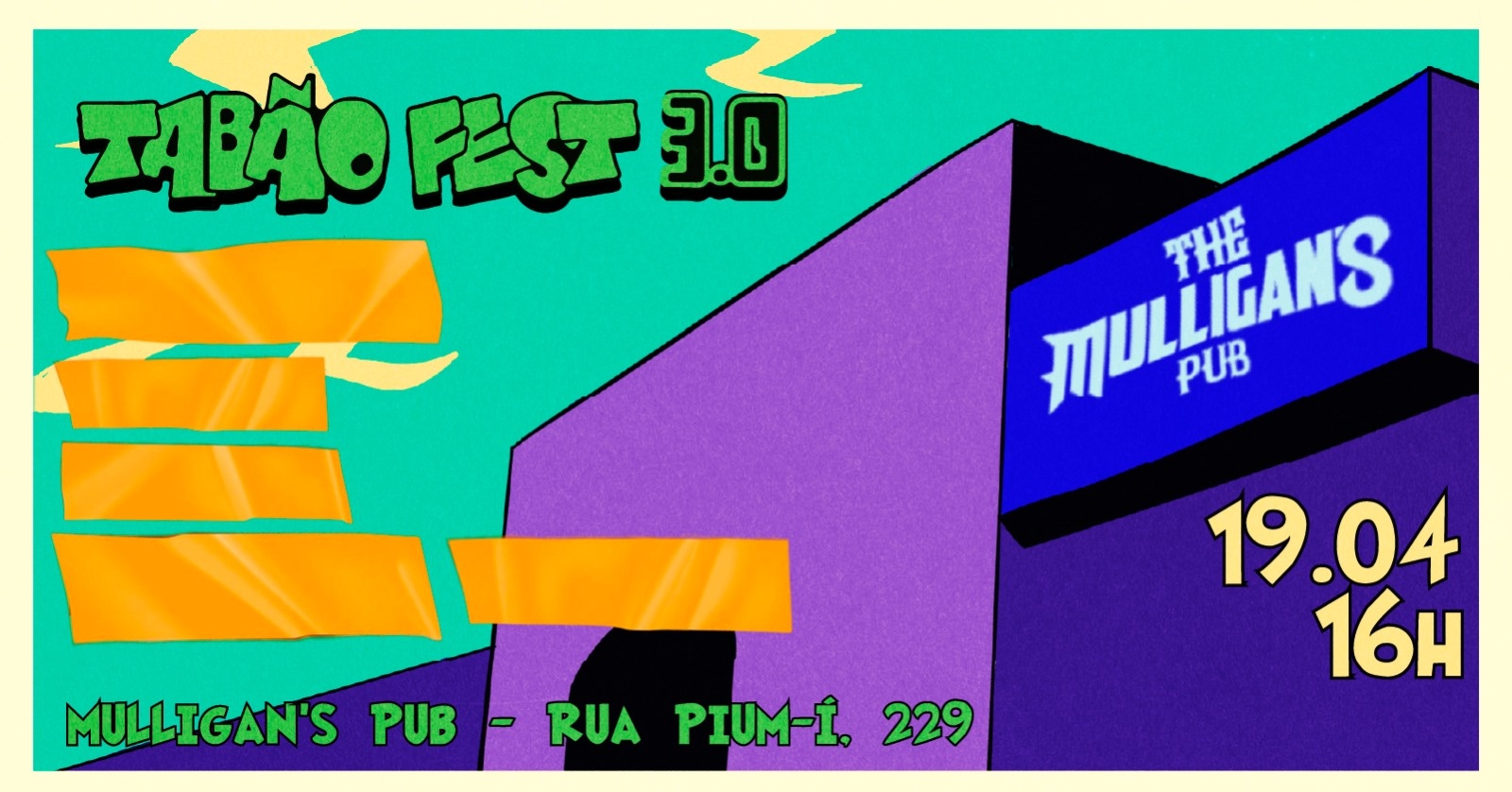 Coletivo Tabão apresenta: Tabão Fest 3.0 - Belo Horizonte, MG