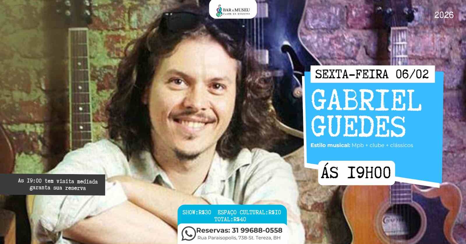 New Home - Push 14 Gabriel Guedes - Os maiores sucessos do Clube da Esquina e da MPB