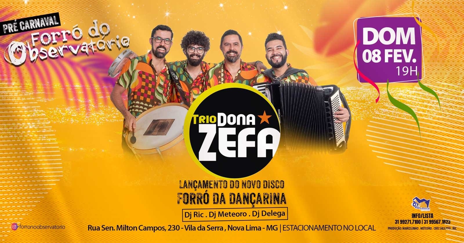 DOMINGO ✢ TRIO DONA ZEFA ✢ SHOW ESPECIAL - Nova Lima, MG
