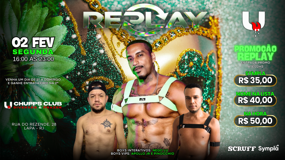 SUPER SEGUNDA REPLAY - Rio de Janeiro, RJ