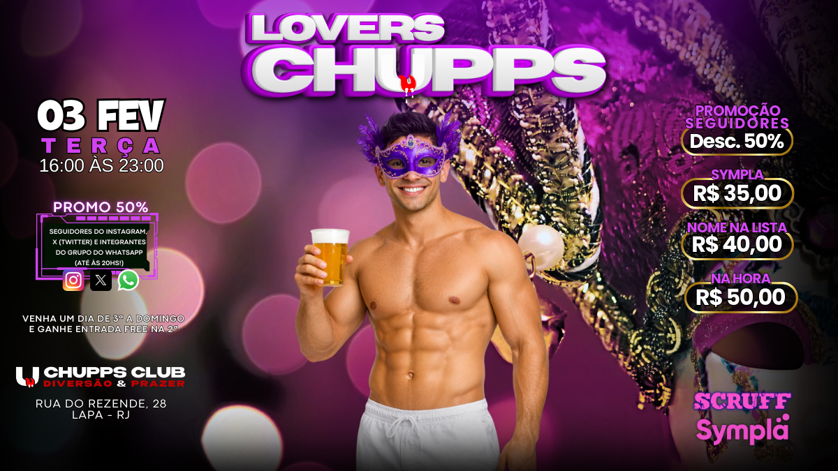 TERÇA LOVERCHUPPS - Rio de Janeiro, RJ