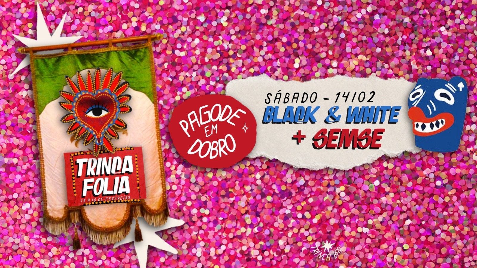 Image for the event: PAGODE EM DOBRO - CARNATRINCA 2026