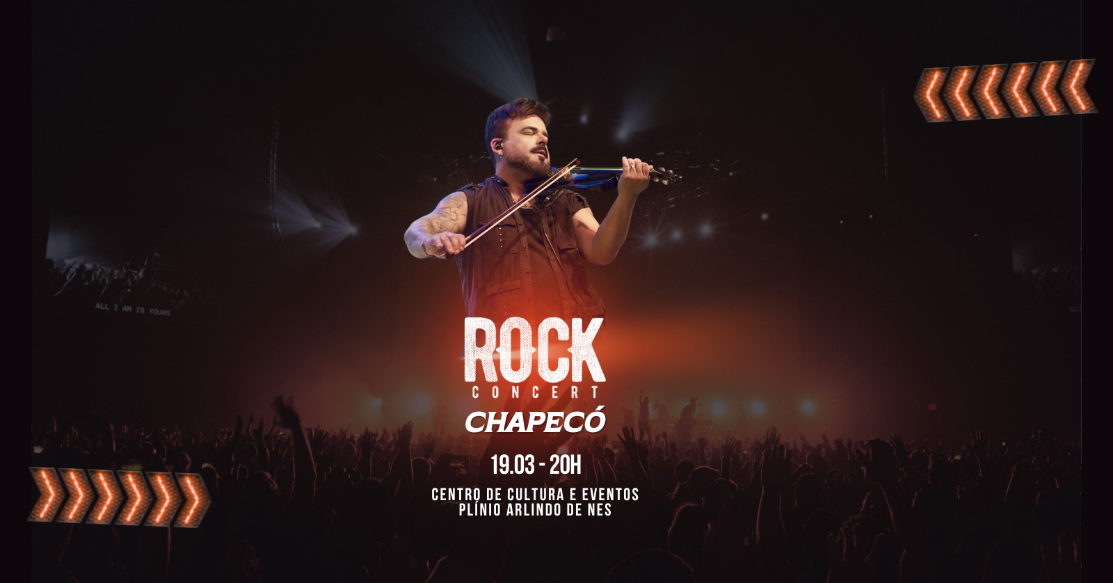 Rock Concert Chapecó com Luciano Reis