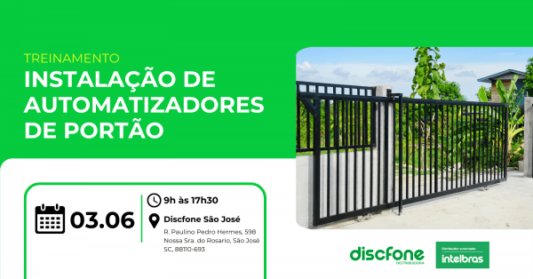 Imagem do evento Instalação de automatizadores de portão