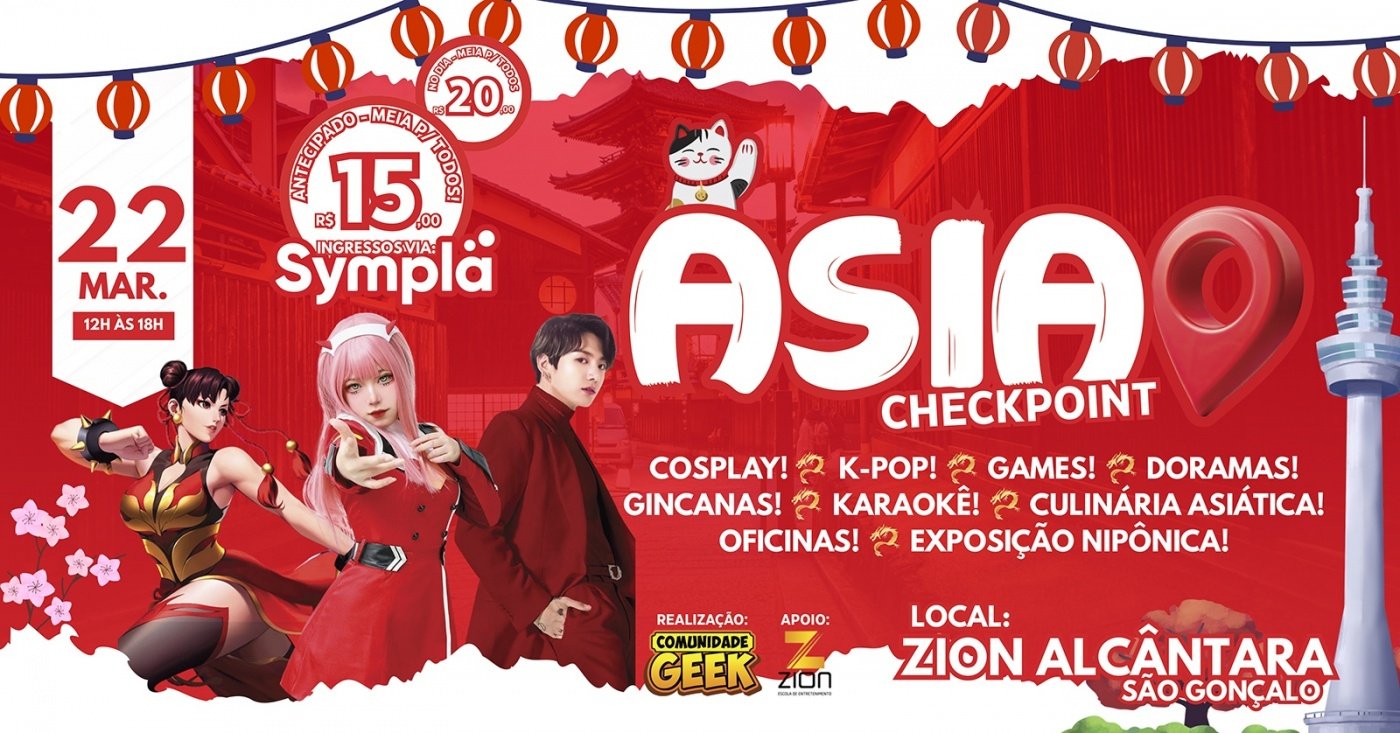 ASIA CHECKPOINT 1º EDIÇÃO (22/03)