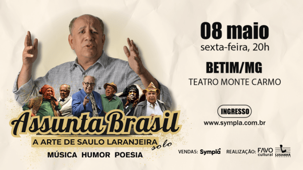 Imagem do evento ASSUNTA BRASIL -  A ARTE DE SAULO LARANJEIRA