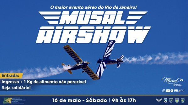 MUSAL AIRSHOW 2026 - 16 MAIO (SÁBADO)