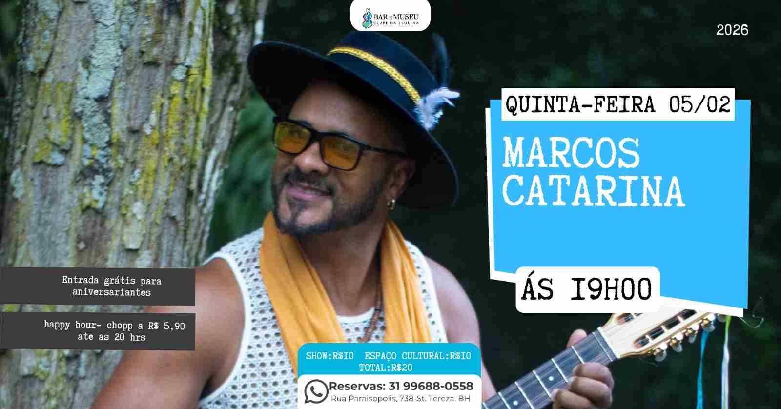 Show com Marcos Catarina