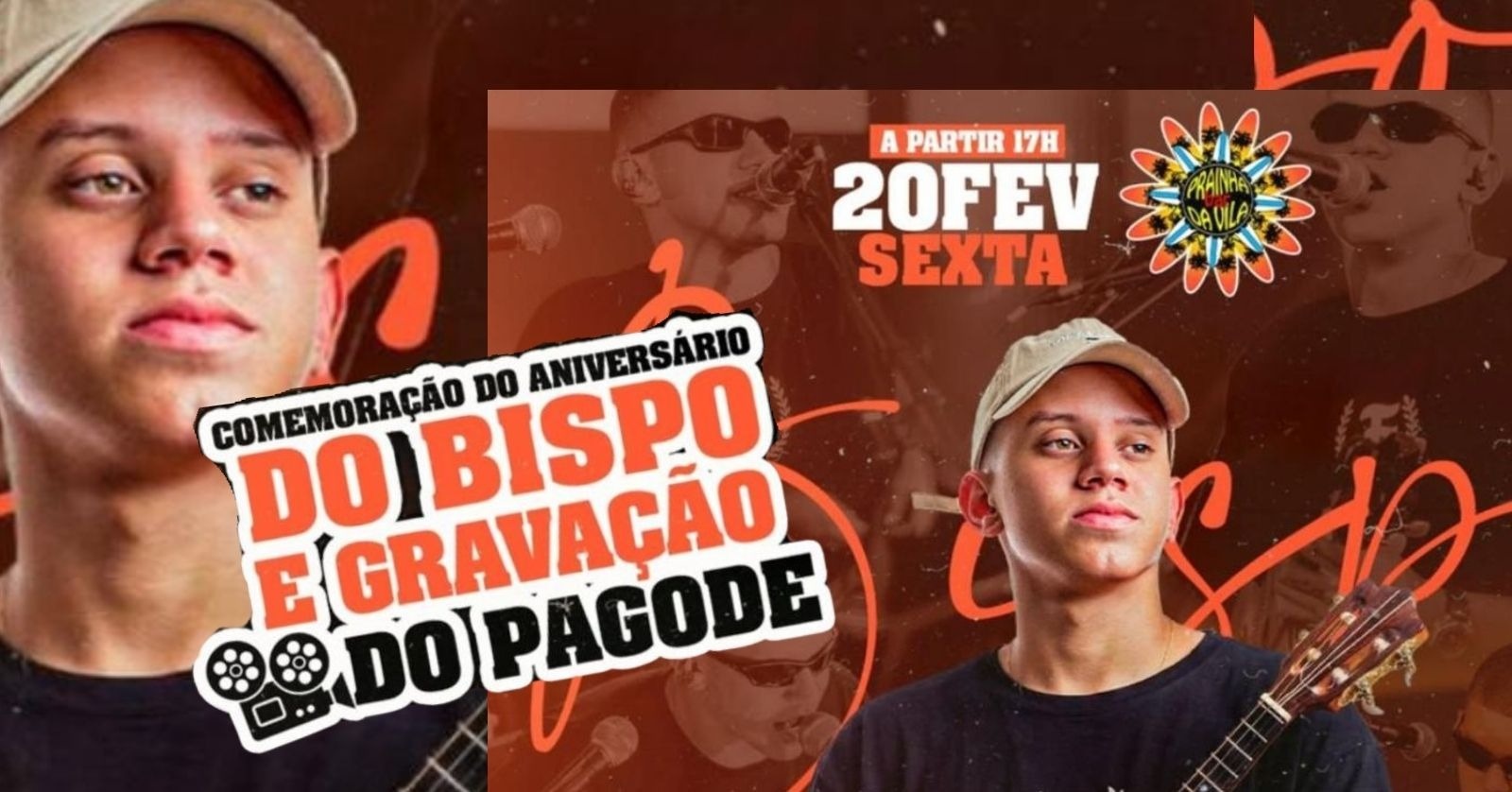 GRAVAÇÃO AUDIOVISUAL DO PAGODE DO THIAGO  BISPO