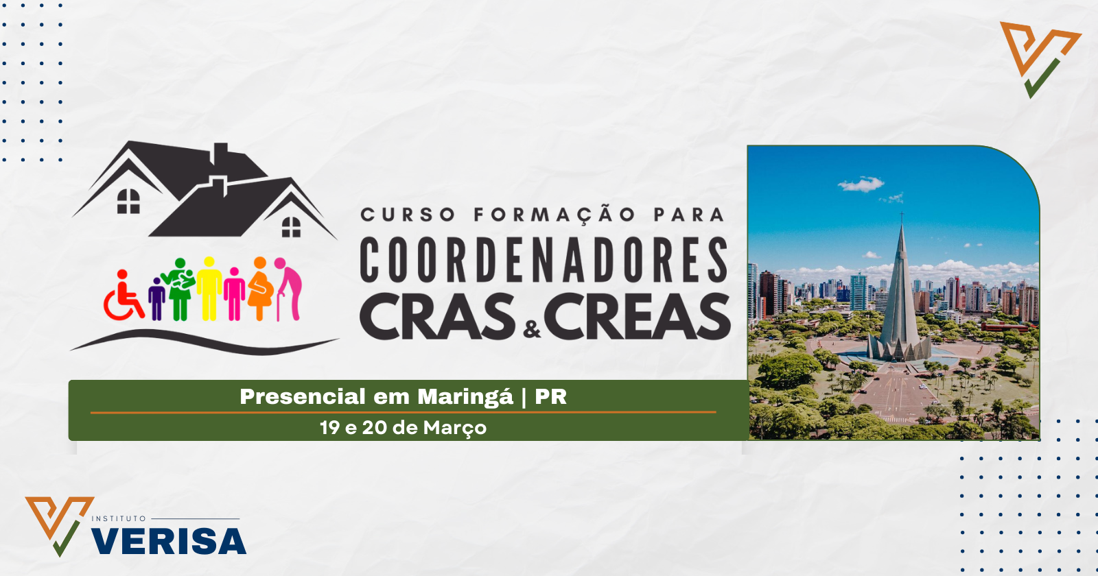 Image for the event: Curso: Formação para Coordenadores de CRAS e CREAS