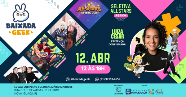 BAIXADA GEEK 3° EDIÇÃO