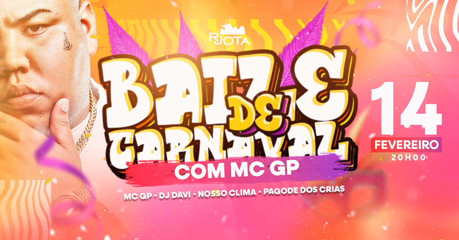 Baile de Carnaval com MC GP no RJOTA