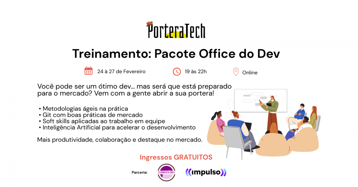 Treinamento: Pacote Office do Dev - online - Sympla