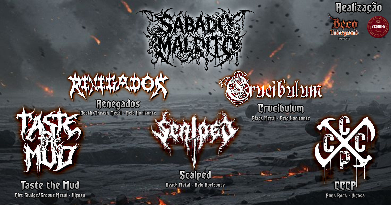 SÁBADO MALDITO - 1ª EDIÇÃO - Viçosa, MG