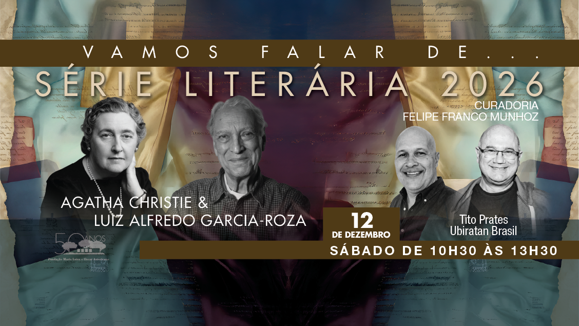 VAMOS FALAR DE AGATHA CHRISTIE & LUIZ ALFREDO GARCIA ROZA