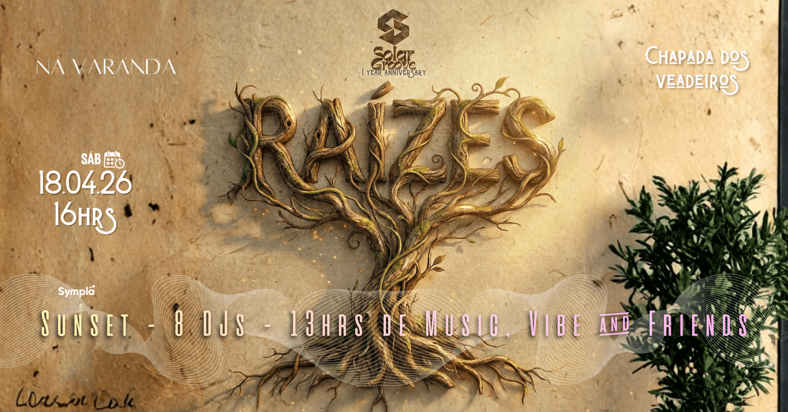RAIZES Sunset - Solar Groove - Alto Paraíso de Goiás, GO
