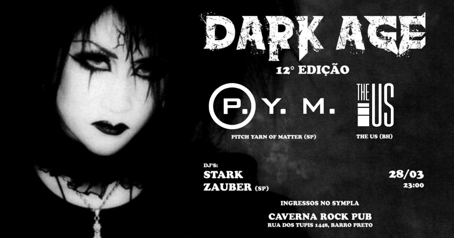 DARK AGE COM PITCH YARN OF MATTER E THE US MAIS DJ'S