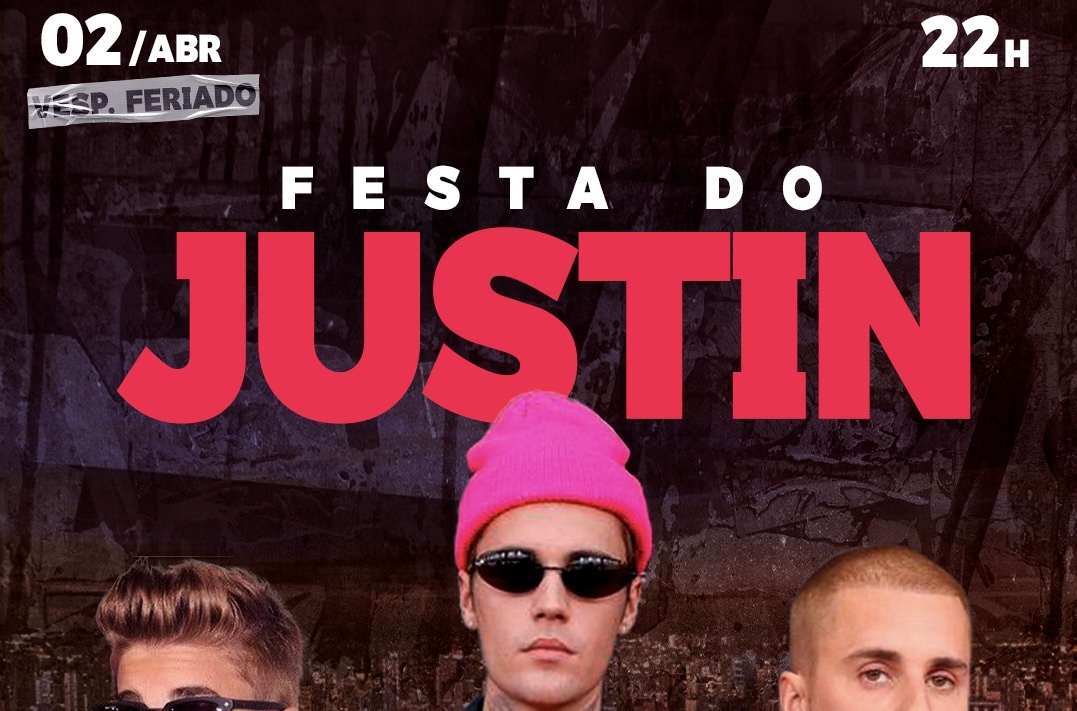Festa do Justin em CAMPINAS/SP 02/04 (vésp. de Feriado) - Campinas, SP
