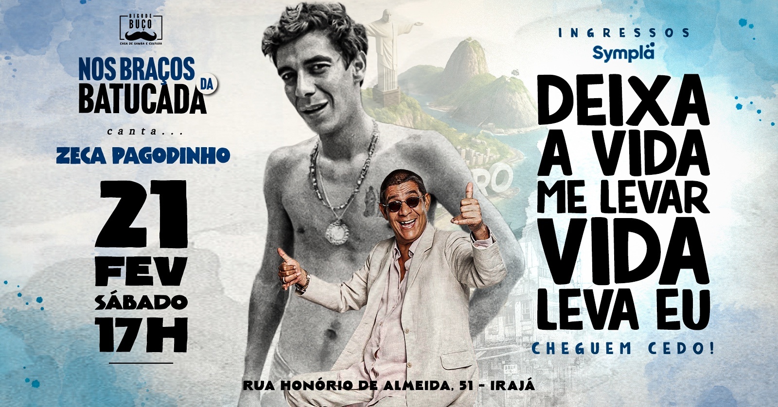 Nos Braços da Batucada Canta Zeca em Rio de Janeiro