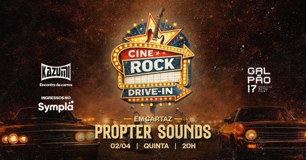 Imagem do evento Cine Rock Drive-in - Galpão 17