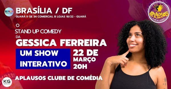 Imagem do evento Gessica Ferreira - Brasilia