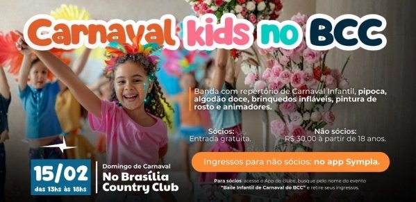 Imagem do evento Carnaval kids no BCC