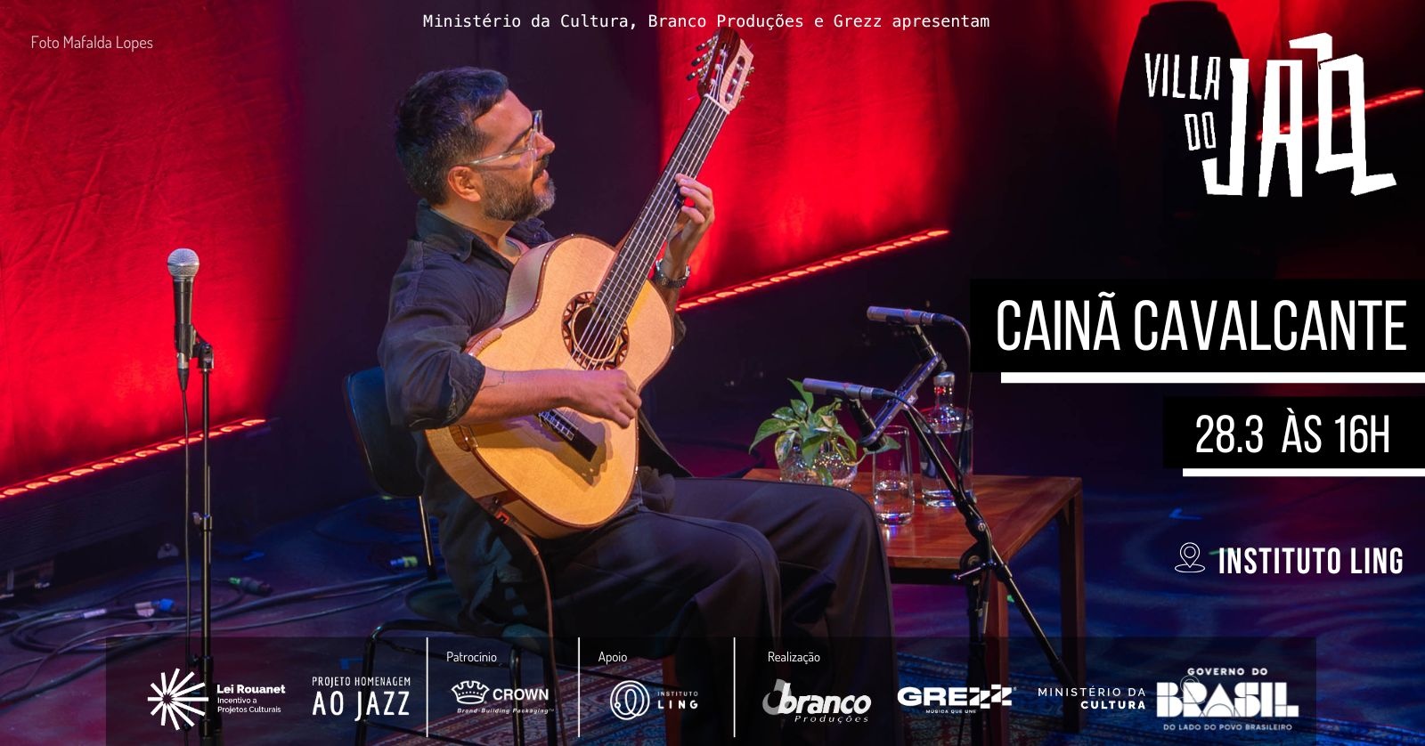 Villa do Jazz | Cain&atilde; Cavalcante
