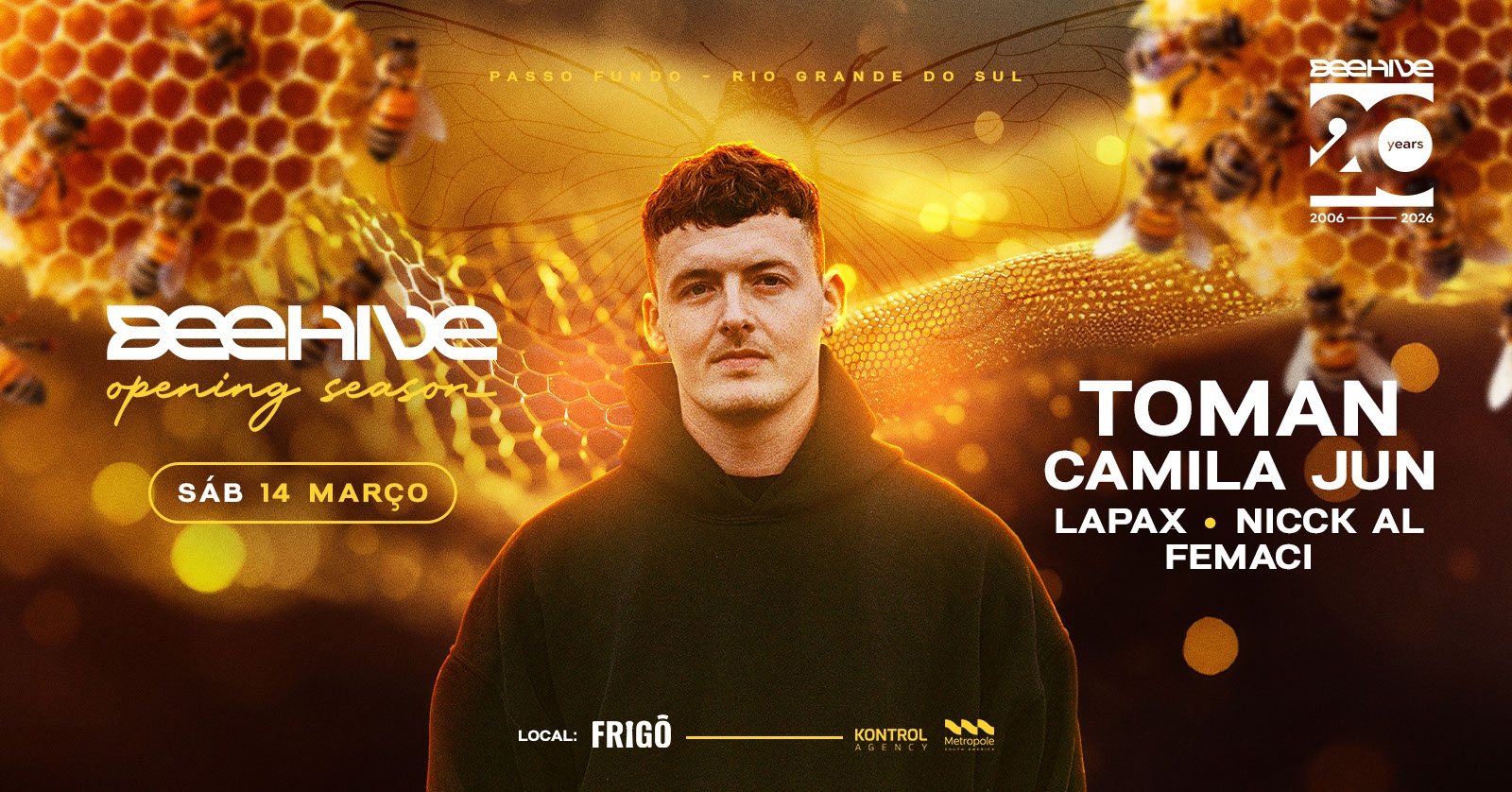 Beehive - Opening Season - Passo Fundo, RS