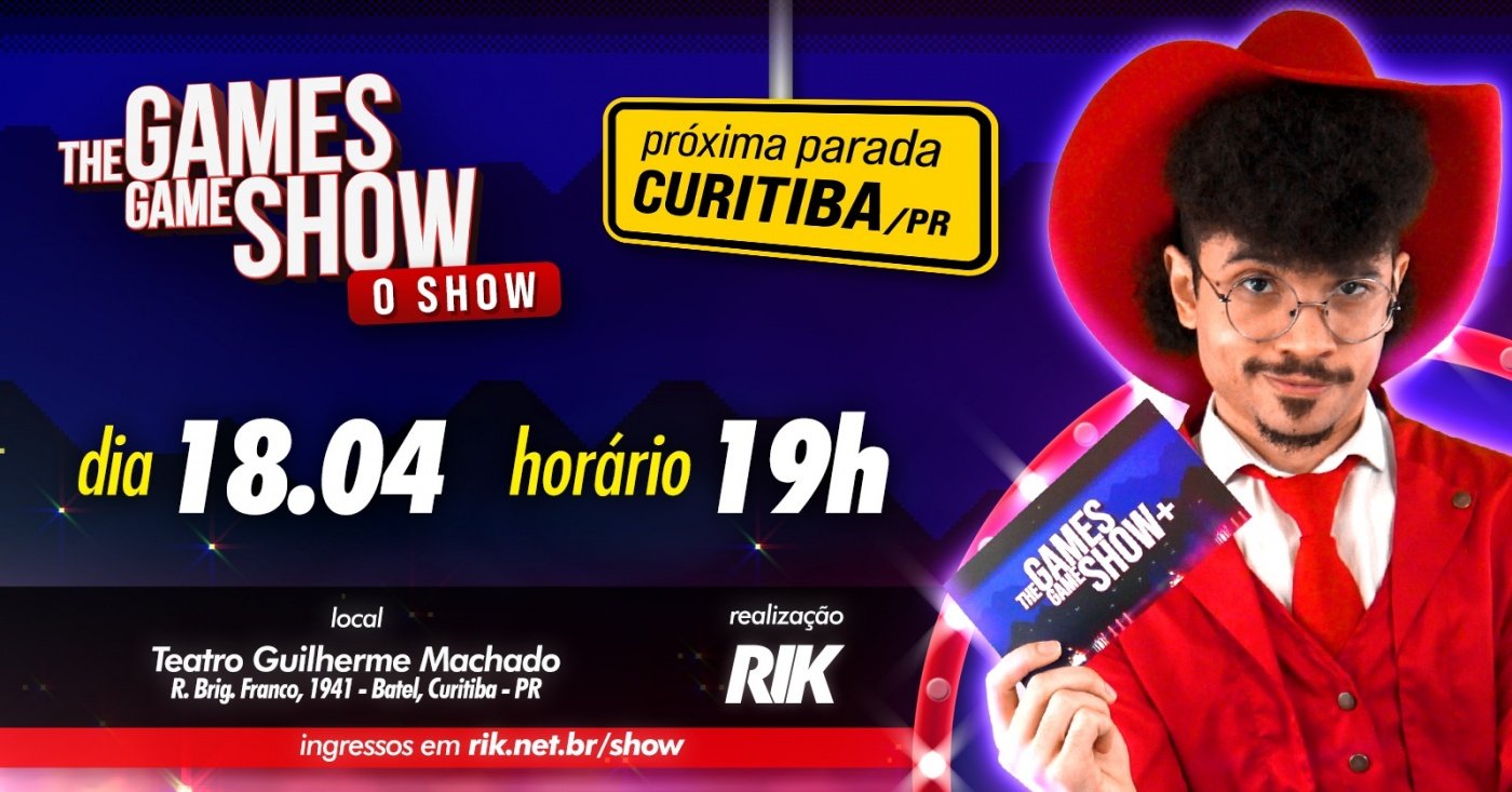 The Games Game Show (TGGS) - Curitiba/PR em Curitiba - Sympla